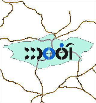 شیپ فایل راه های ارتباطی شهرستان چایپاره