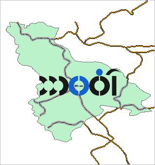 شیپ فایل راه های ارتباطی شهرستان چالدران